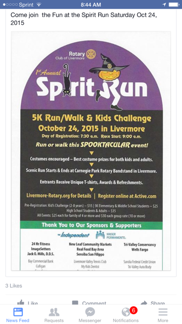 1st Annual Spirit Run